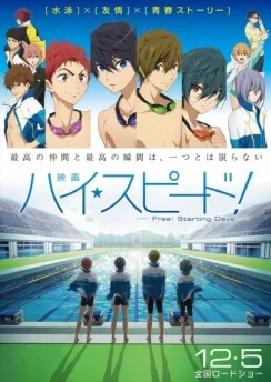 Высокая скорость: Так начинался «Вольный стиль!» / High☆Speed! Movie: Free! Starting Days (2015)